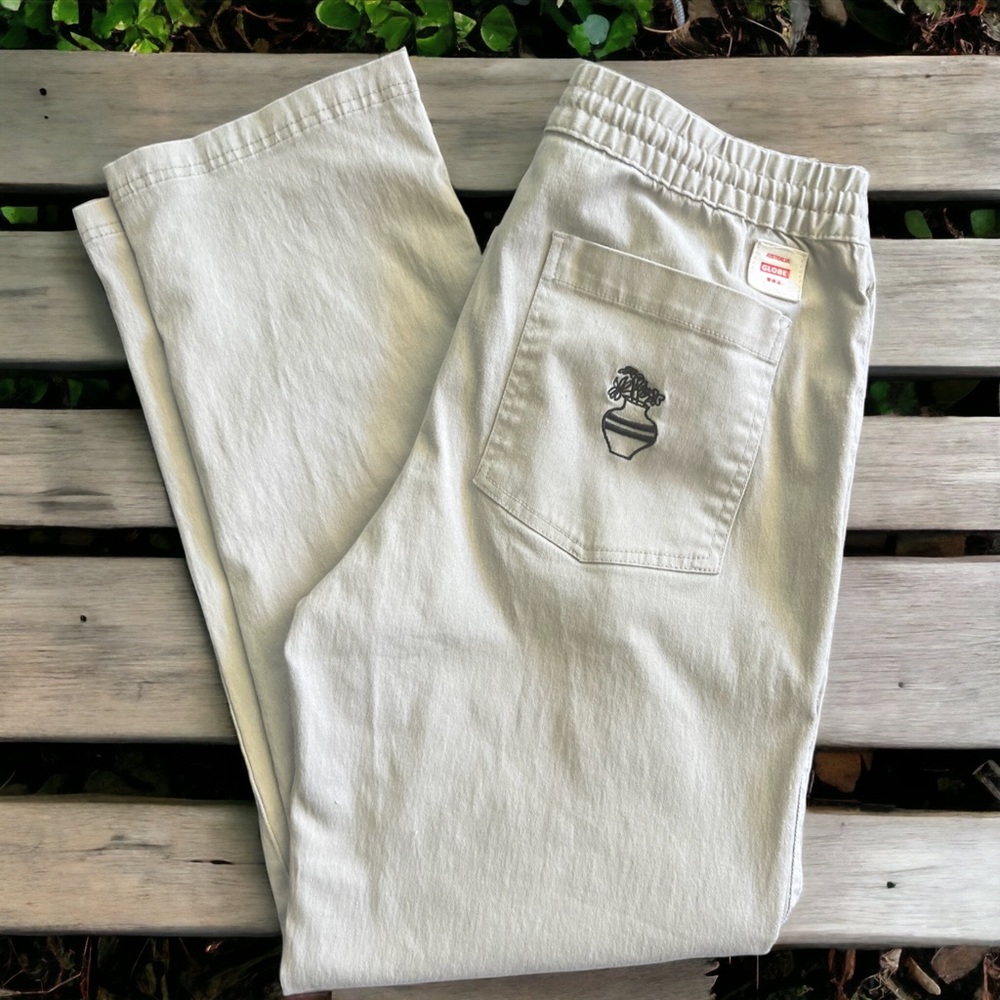 GLOBE Men’s Pants Khakis Light Tan Small